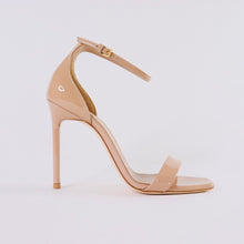 Load image into Gallery viewer, SAINT LAURENT Amber Sandals 105 in Patent Leather
