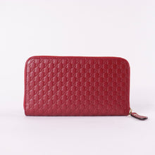 Load image into Gallery viewer, GUCCI Microguccissima Zip Around Long Wallet
