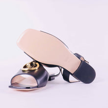 Load image into Gallery viewer, GUCCI Interlocking G-logo Leather Sandals
