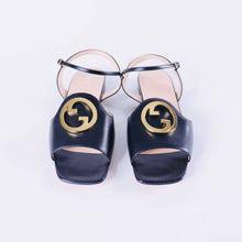 Load image into Gallery viewer, GUCCI Interlocking G-logo Leather Sandals
