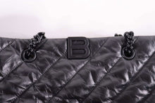 Load image into Gallery viewer, BALENCIAGA Crushed Calfskin Quilted Large Crush Carry All Tote Bag
