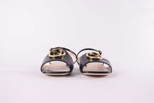 Load image into Gallery viewer, GUCCI Interlocking G-logo Leather Sandals
