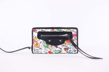 Load image into Gallery viewer, GUCCI X BALENCIAGA The Hacker Project Neo Classic Flora Print Zip Around Wallet
