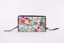 Load image into Gallery viewer, GUCCI X BALENCIAGA The Hacker Project Neo Classic Flora Print Zip Around Wallet
