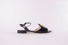 Load image into Gallery viewer, GUCCI Interlocking G-logo Leather Sandals
