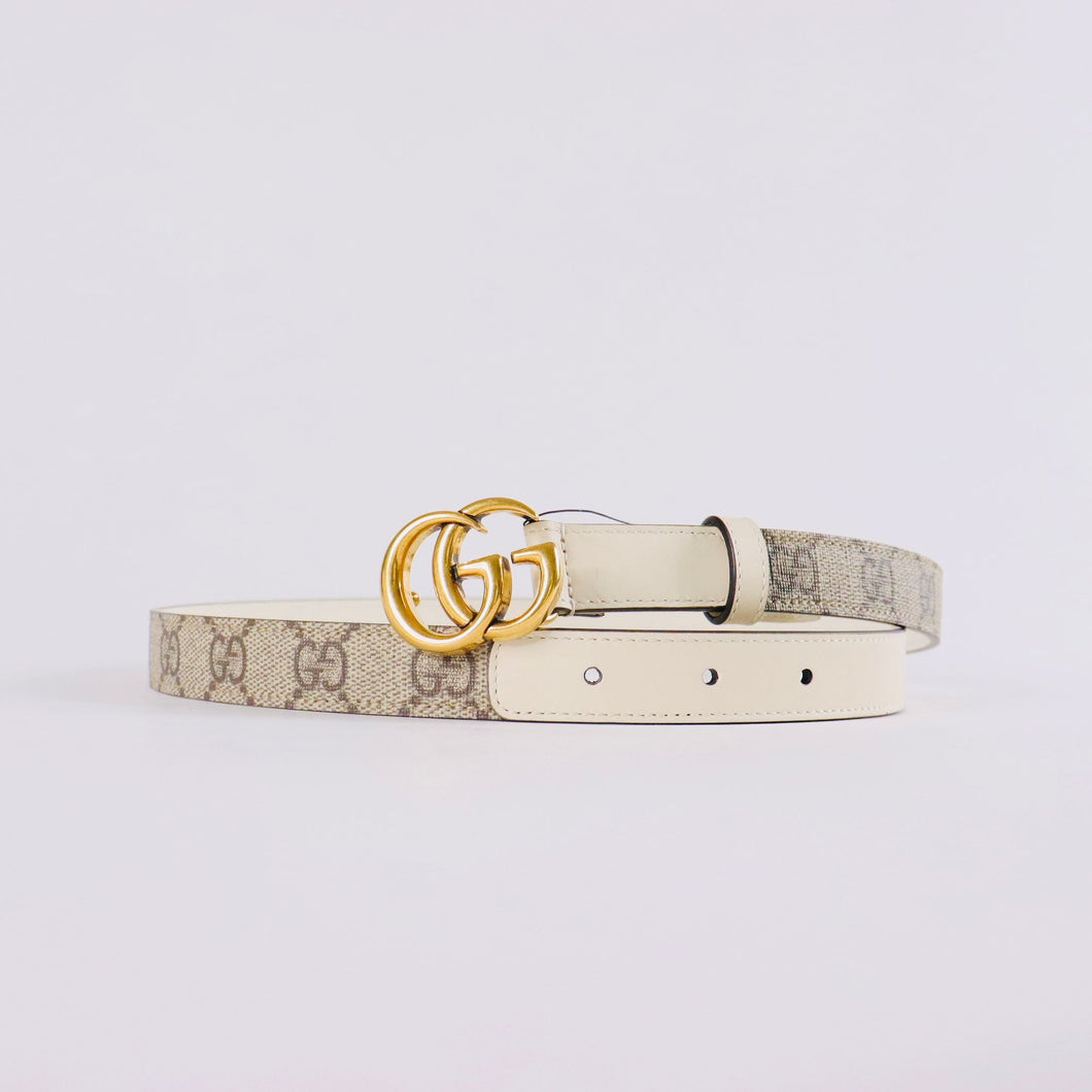 GUCCI Buckle Patent Leather Belt