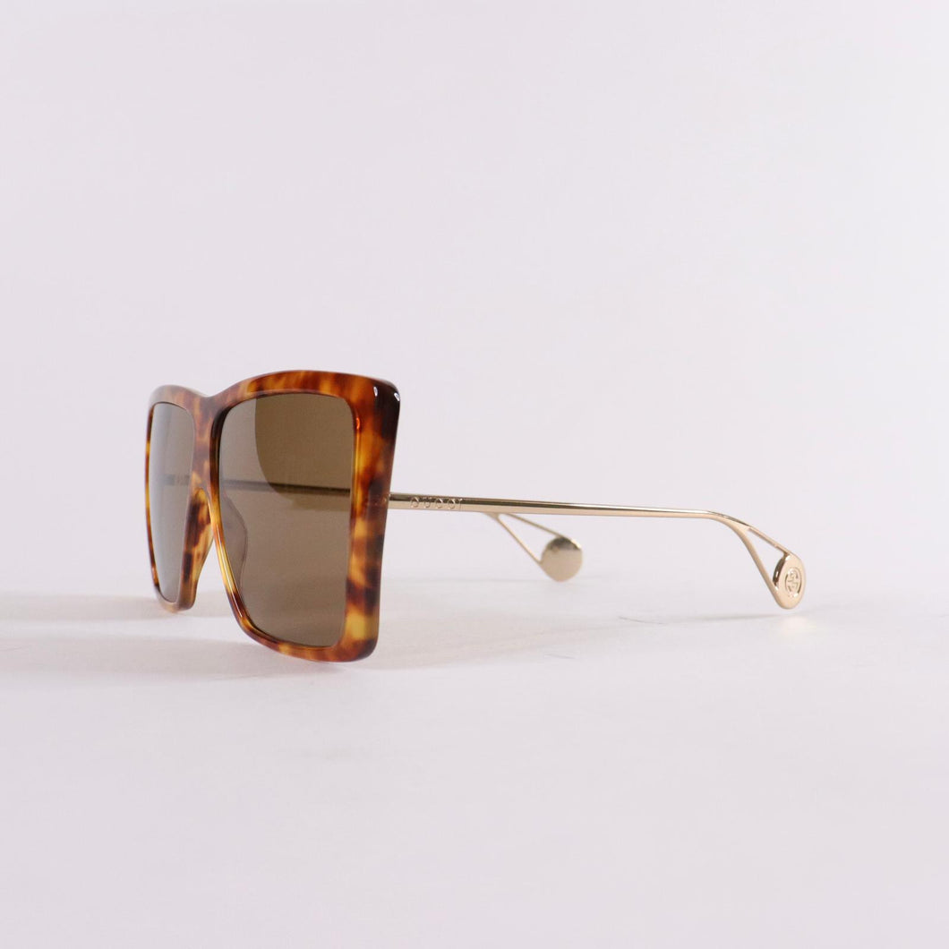 GUCCI  Acetate Oversize Square Frame Sunglasses