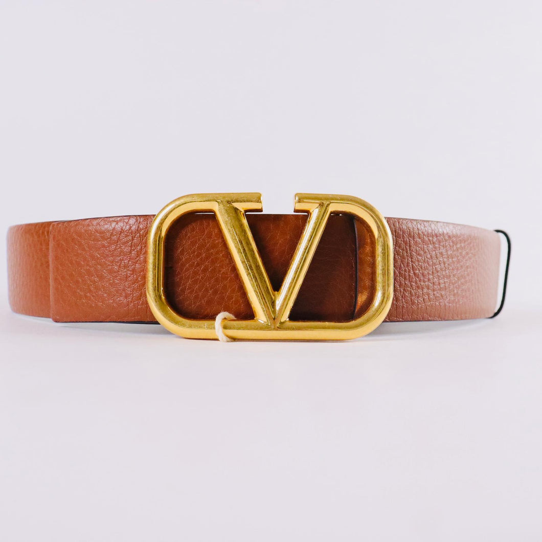 VALENTINO GARAVANI VLogo leather belt