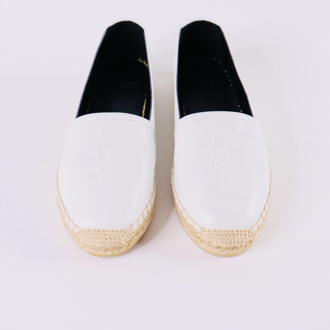 YSL  Leather Espadrilles