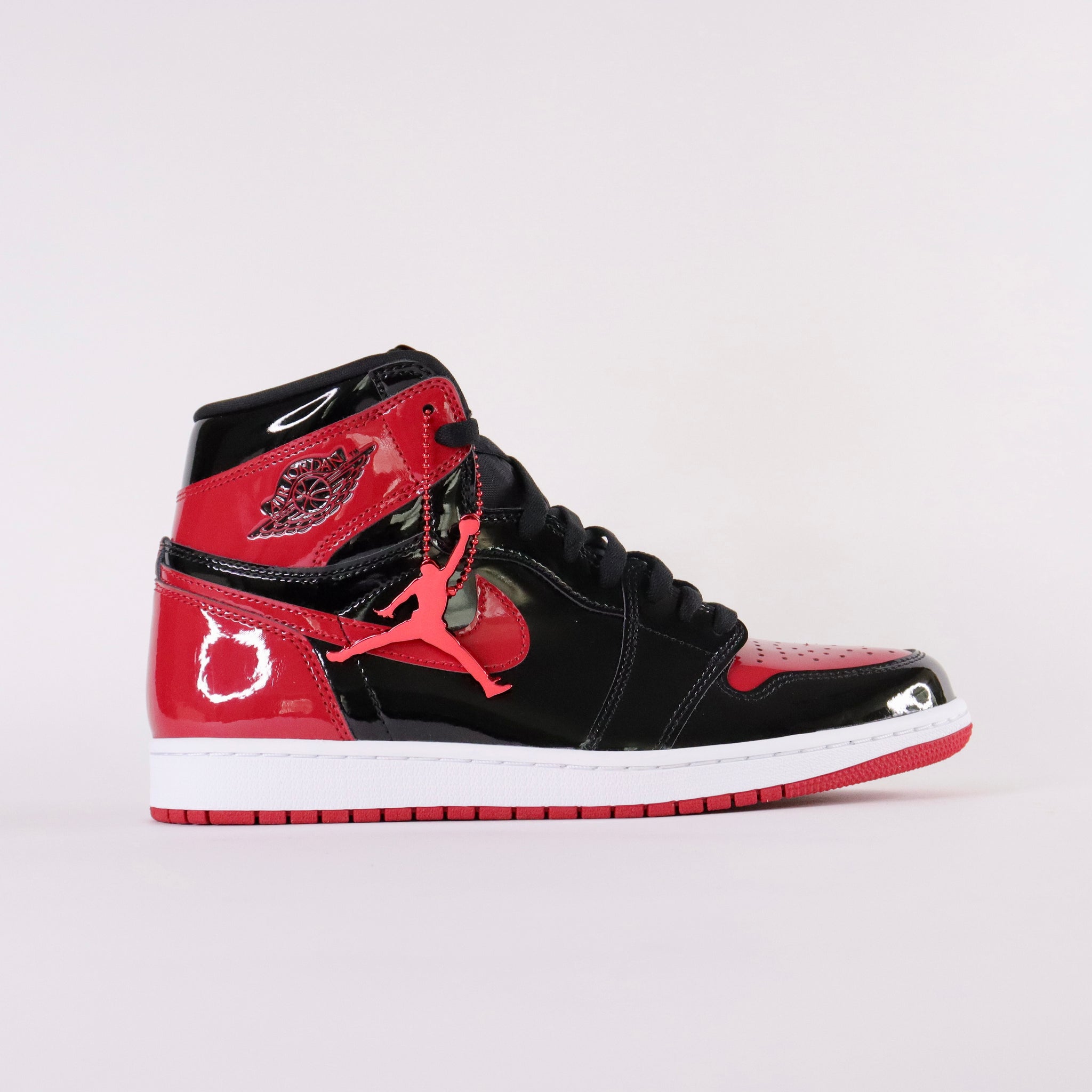 NIKE Air Jordan 1 Patent Bred Men's Sneakers – YEG.CHEAPLUXE INC.