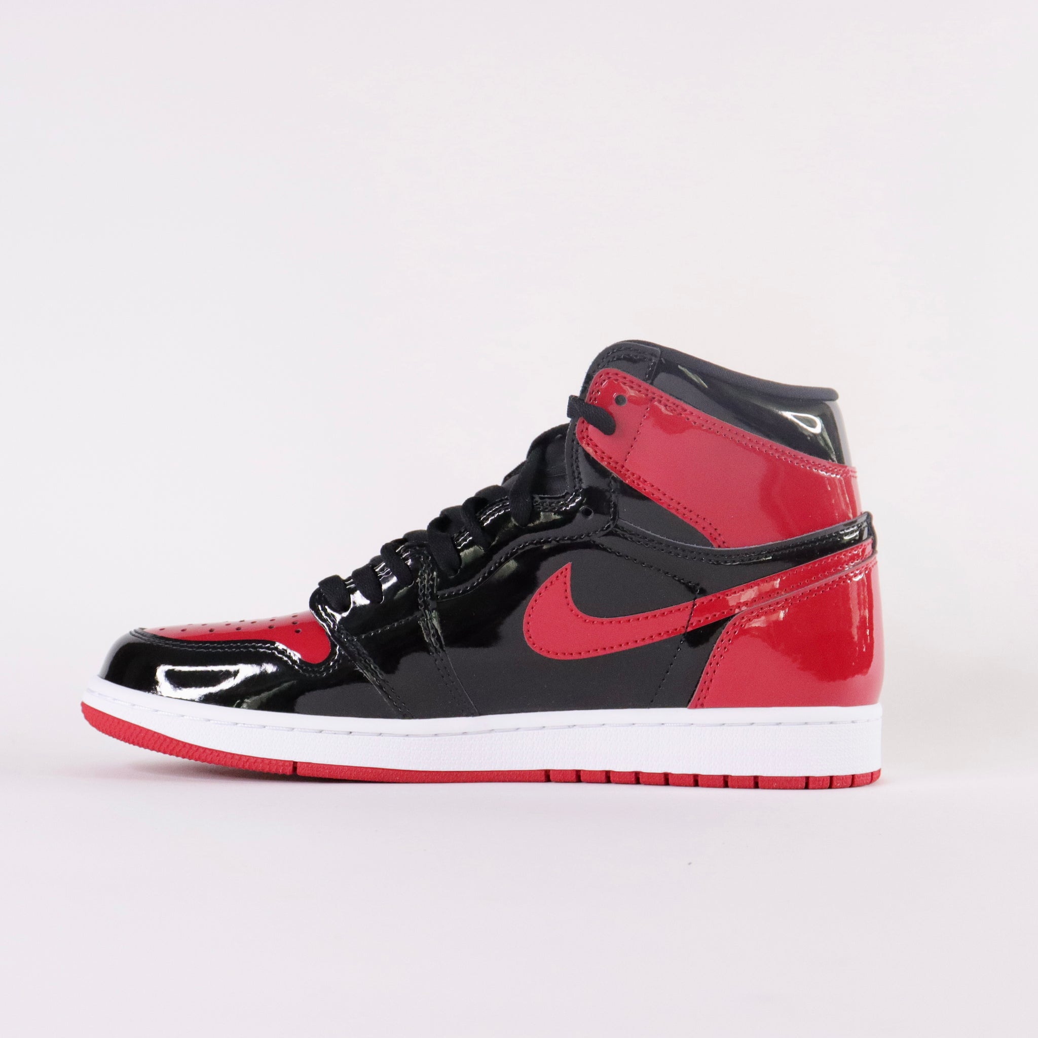 NIKE Air Jordan 1 Patent Bred Men's Sneakers – YEG.CHEAPLUXE
