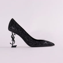 Load image into Gallery viewer, SAINT LAURENT Glitter Opyum 85 Pumps
