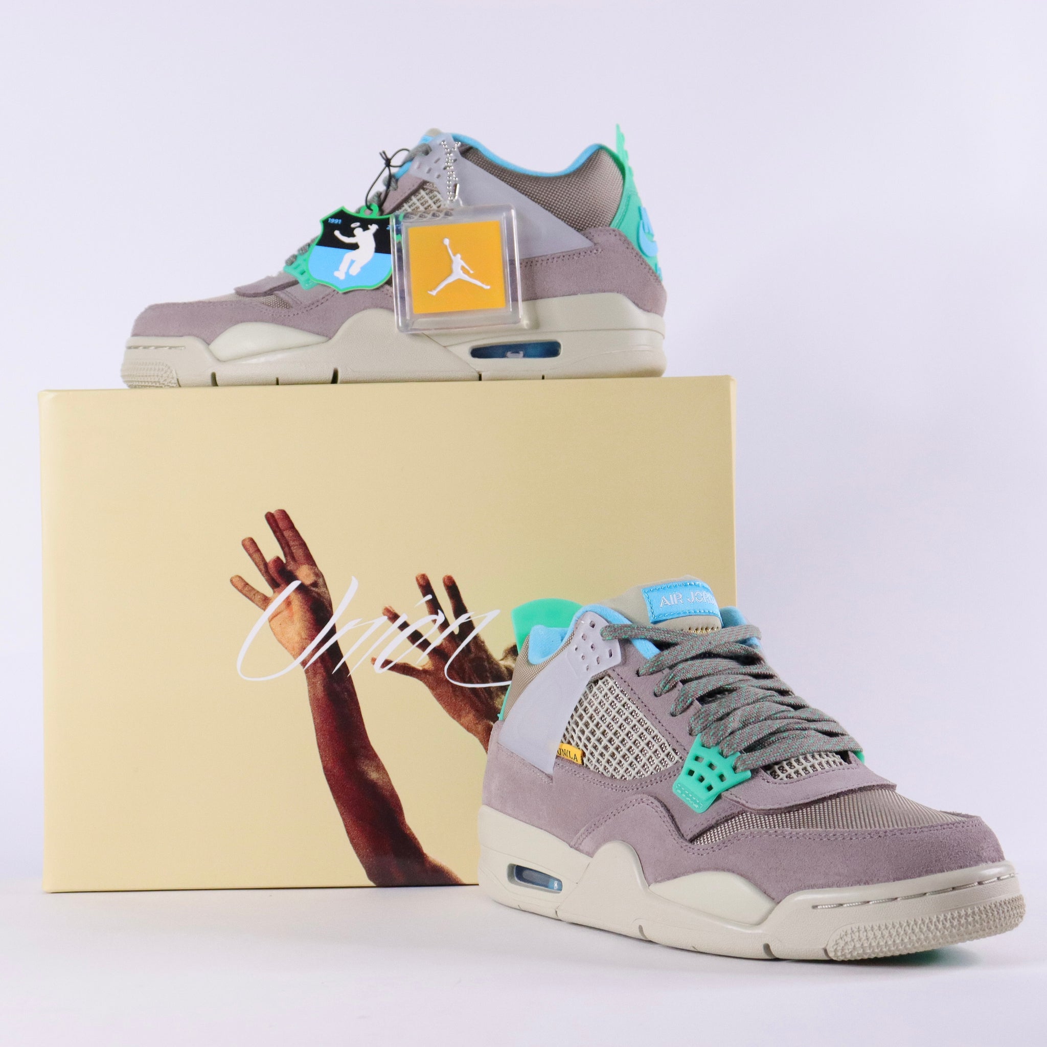 NIKE Air Jordan 4 x UNION Taupe Men's Sneakers – YEG